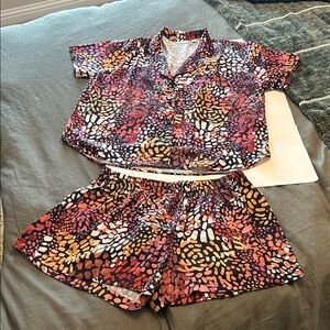 Colorful Women's Pajama Set
